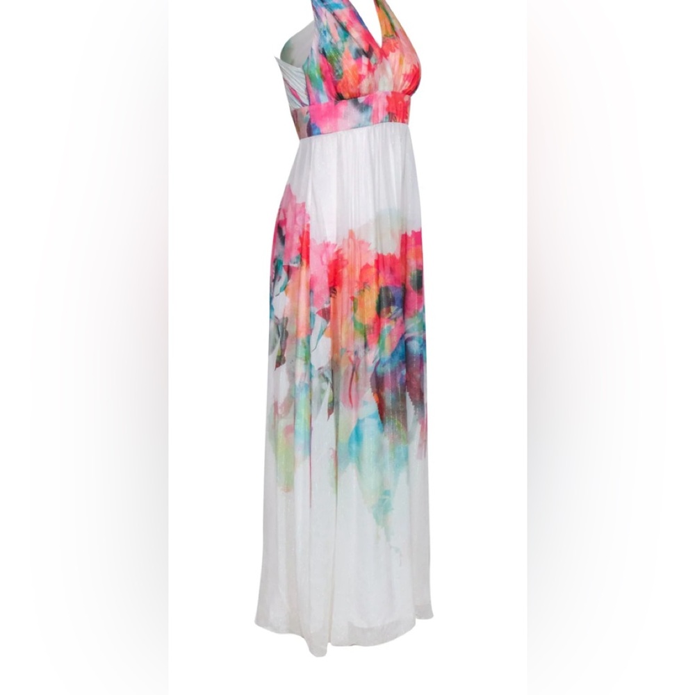 Nicole‎ Miller Multicolor Maxi Dress size 8